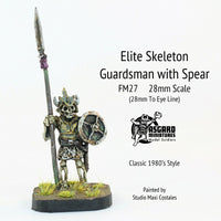 FM26 Elite Skeleton Guardsman with Spear