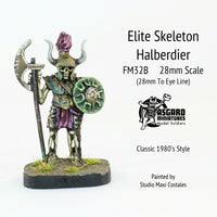 FM32B Elite Skeleton Halberdier