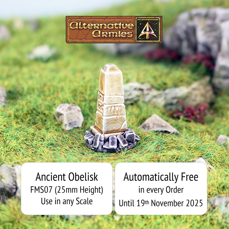 FMS07 Ancient Obelisk  (Automatically Free in every order shipped until 19th November)