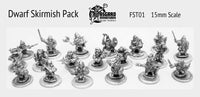 FST01 TTF Dwarf Skirmish Pack (20 mixed figures)