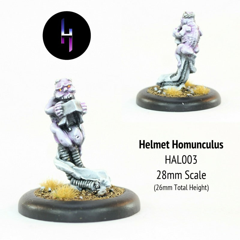 HAL003 Helmet Homunculus (with free slot base)