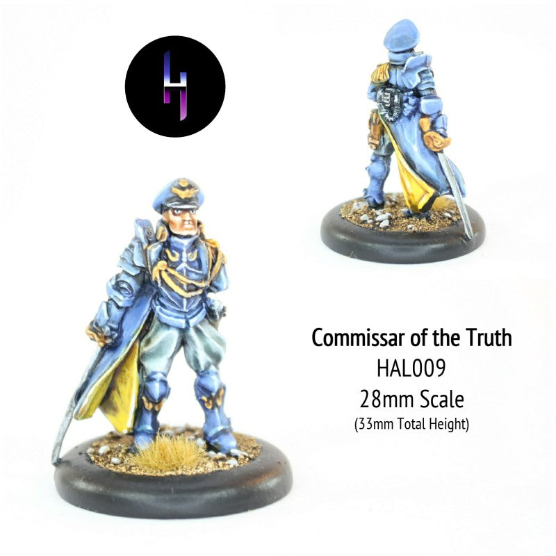 HAL009 Commissar of Truth (with free slot base)