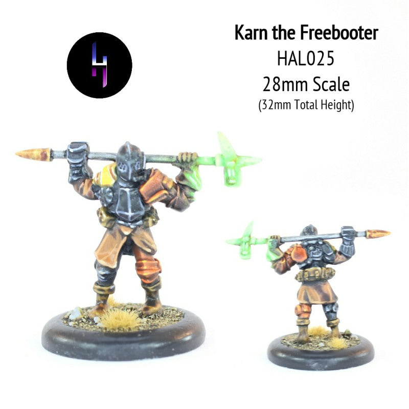 HAL025 Karn the Freebooter (with free slot base)