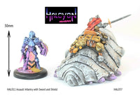 HAL037 Squire with Sword (Rider on Warlouse)