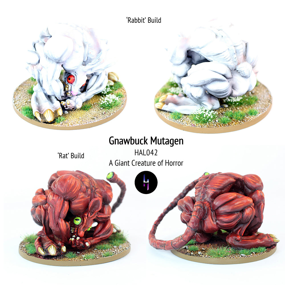 HAL042 Gnawbuck Mutagen (Giant Creature) (Build as Rabbit or Rat)