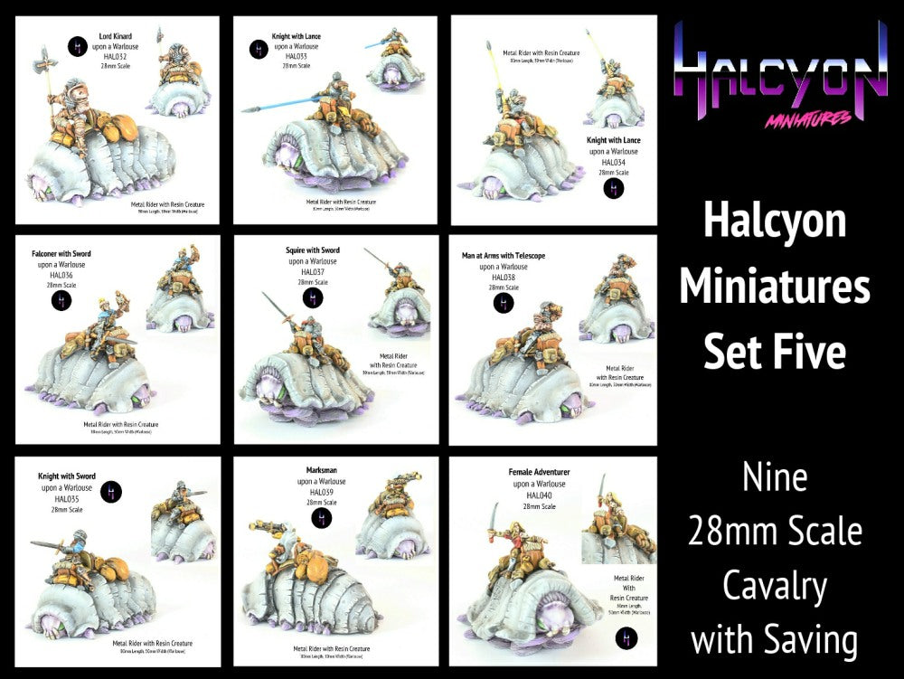 HALP05 Halcyon Miniatures Set 5 (with saving)