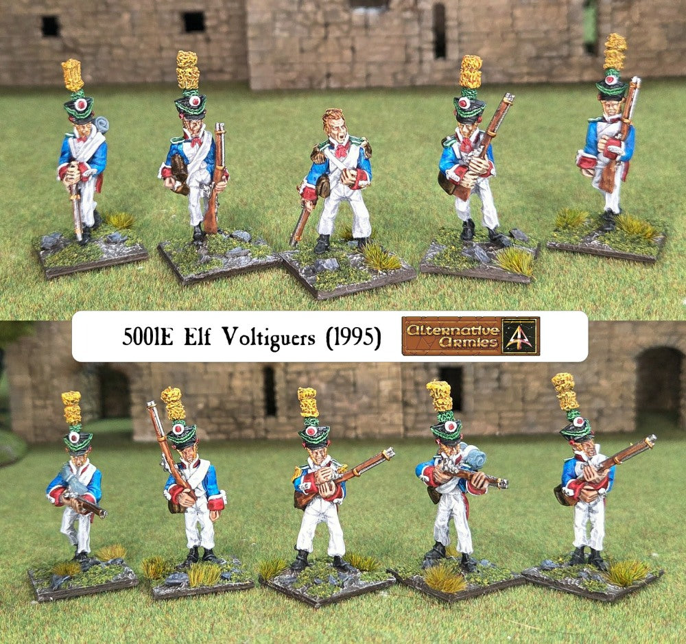 5001E Flintloque Elf Voltiguers 1st Edition