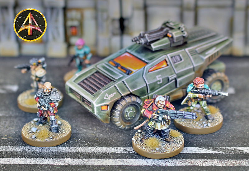 HOF207 Patrol Cruiser  (two different load outs included)