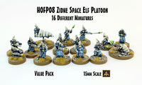 HOFP08 Zidhe Space Elf Platoon - Value Pack