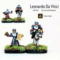 HOT102 Leonardo Da Vinci (Foot and Mounted)