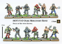 HOT151O Ogre Mercenary Band (Six with Saving)