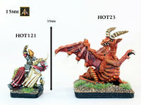 HOT23 The Sitting Dragon (35mm tall)