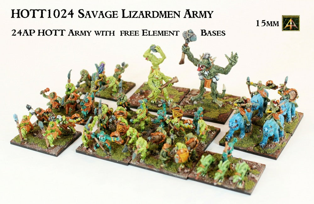 HOTT1024 Savage Lizardman Army