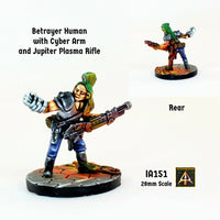 IA151 Betrayer with Cyber Arm and Plasma Rifle