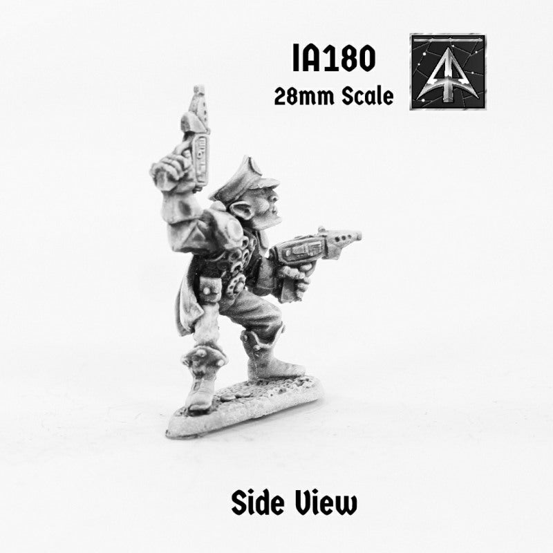 IA180 Malig officer with twin Cupid Laser Pistols