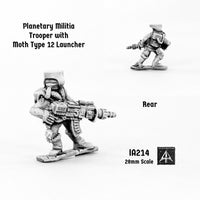 IA214 Planetary Militia Trooper with Moth Type 12 Launcher