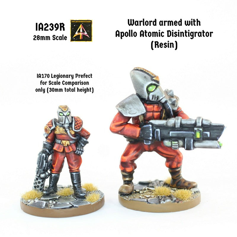 IA239R Warlord with Apollo Atomic Disintegrator (45mm tall)