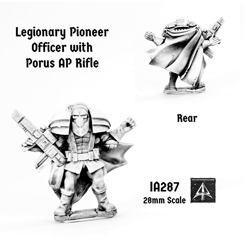 IA287 Legionary Pioneer Officer with Porus AP Rifle