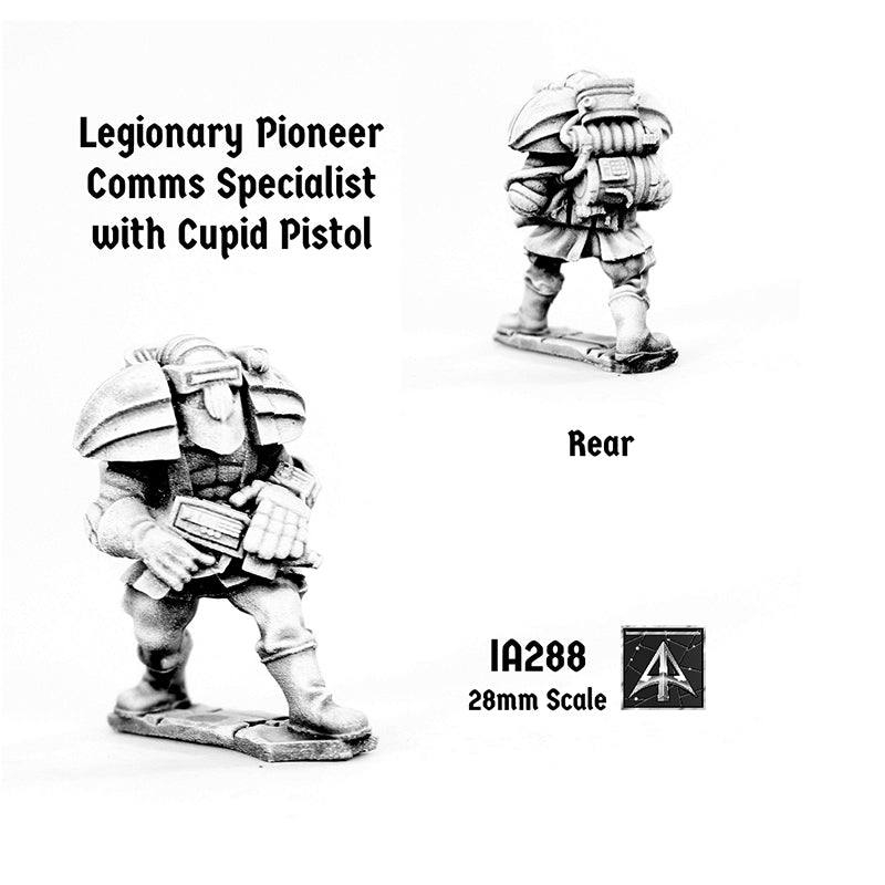 IA288 Legionary Pioneer Comms Specialist with Cupid Pistol