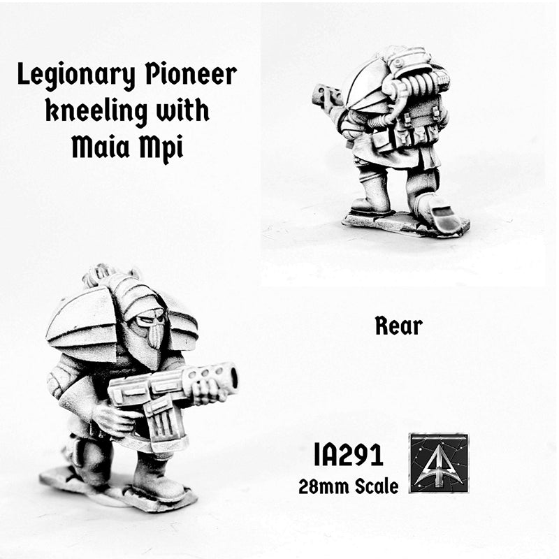 IA291 Legion Pioneer kneeling with Maia Mpi