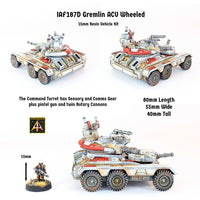 IAF187D Gremlin ACV Armoured Command Vehicle with command turret and hull turret