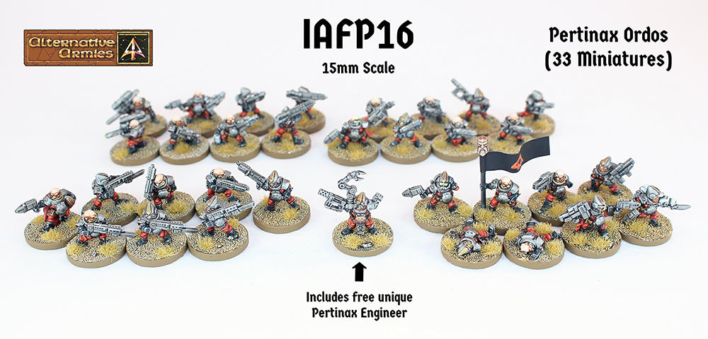 IAFP16 Pertinax Ordos (Platoon Pack) - Includes free extra unique miniature!