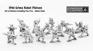 IP06 Grima Robot Platoon with two miniatures included free
