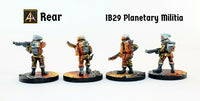 IB29 Planetary Militia (Four Miniatures with Saving) - Save 10%