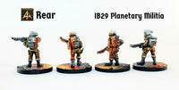 IB29 Planetary Militia (Four Miniatures with Saving) - Save 20%