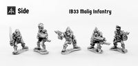 IB33 Malig Infantry (Five Pack with Saving)