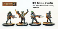 IB40 Betrayer Urbanites  (Four Pack with Saving)