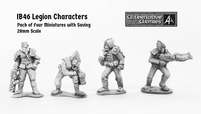 IB46 Legion Characters (Four Pack with Saving)