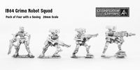 IB64 Grima Robot Squad (Four Miniatures with Saving)