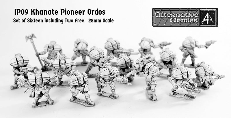 IP09 Khanate Pioneer Ordos with two miniatures included free