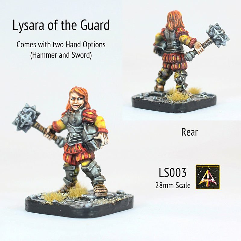 LS003 Lysara of the Guard (High Fantasy) (Loyalty Miniature)