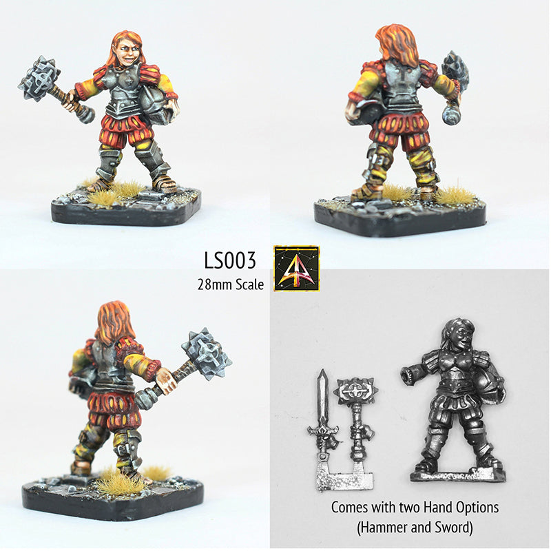 LS003 Lysara of the Guard (High Fantasy) (Loyalty Miniature)