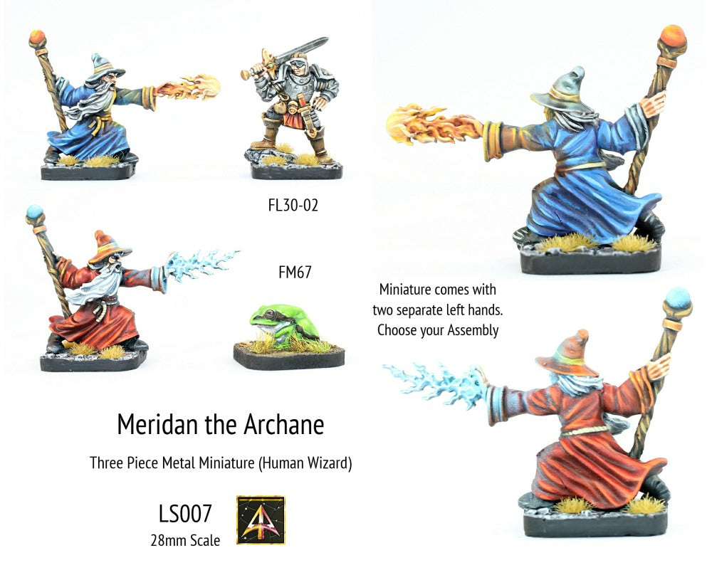 LS007 Meridan the Arcane (High Fantasy) (Loyalty Miniature)
