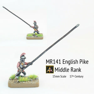 MR141 English Pike Middle Rank 17thC