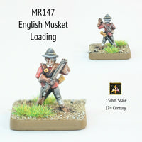 MR147 English Musket Loading 17thC Hat