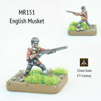 MR151 English Musket 17thC Pot Helmet