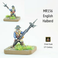 MR156 English Halberd 17thC Hat