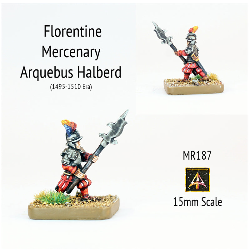MR187 Florentine Mercenary Halberd - Early 16thC