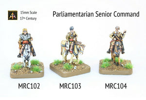 MRC102 Parliamentarian Senior Command (3 Mounted Officers - Set or Singles)