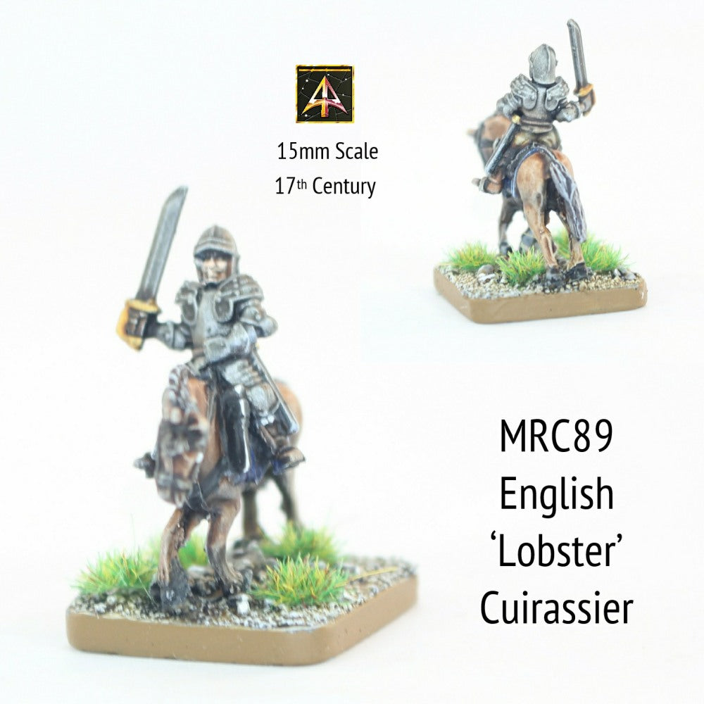 MRC89 English Cuirassier Sword Ready 17thC