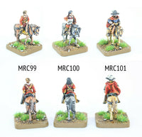 MRC99 Royalist Senior Command (3 Mounted Officers -Set or Singles)