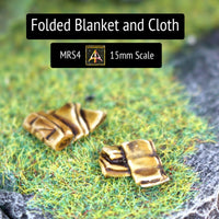 MRS4 Folded Blankets and Cloth Piles (2 Pieces)