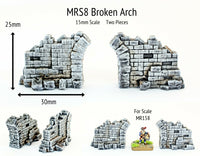 MRS8 Broken Arch (Two pieces)