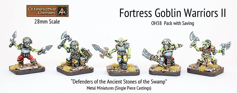 OH38 Fortress Goblin Warriors II (Value Pack with Saving)