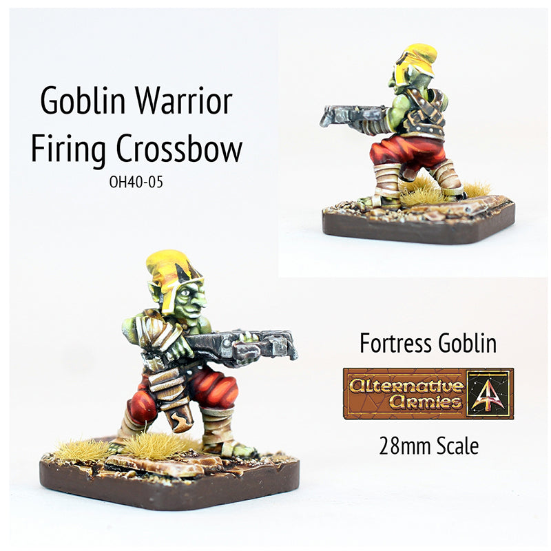 OH40-05 Goblin Warrior firing Crossbow