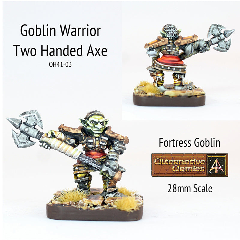 OH41-03 Goblin Warrior 2H Axe